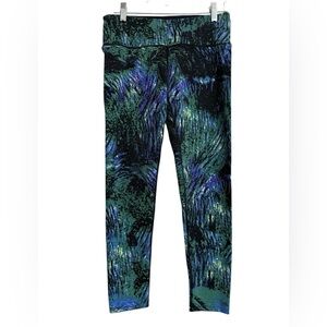 Tuff Athletics Small Vibrant Blue and Green Leggings